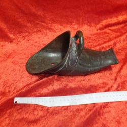 1. Étrier De Chaussure En Bronze Du 18 ème Siècle