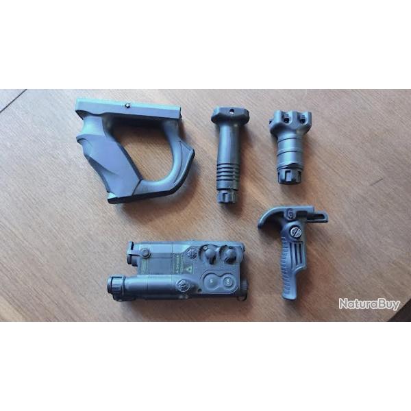 lot poigne airsoft