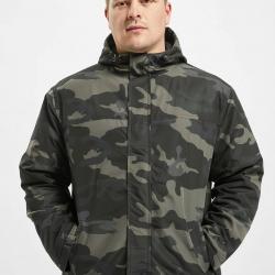 Veste coupe vent 3XL avec capuche doublée - Camouflage - Livraison gratuite