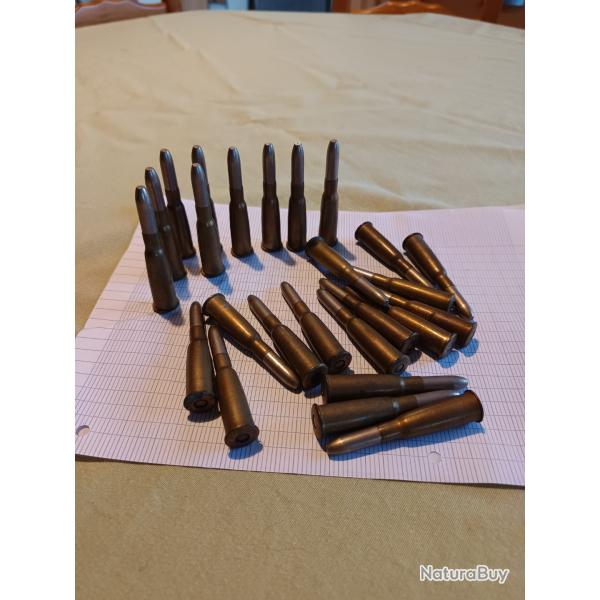 25 cartouches 8mm LEBEL