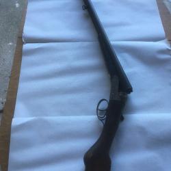 fusil juxtaposé  hammerless calibre 12-65