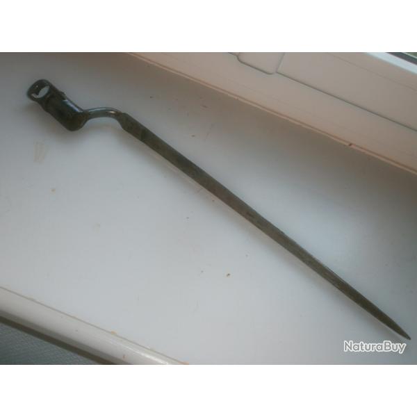 Baonnette  douille France type 1777 / AN IX Empire