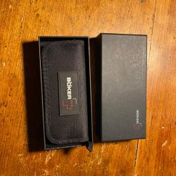 BÖKER PLUS KERBEROS SCHWARZ D2 steel