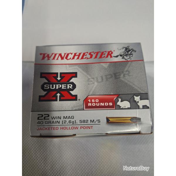 Munition 22mag winchester