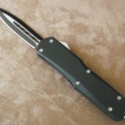 Couteau automatique OTF Deep Black dagger