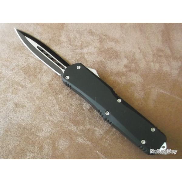 Couteau automatique OTF Deep Black dagger