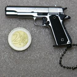 Porte-clé pistolet miniature COLT 1911 Stainless steel