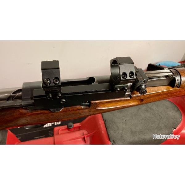 montage latral pour K31 avec 2 colliers 30 mm