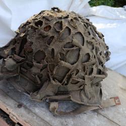Casque français avec camouflage