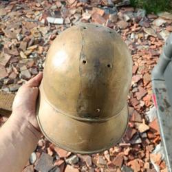 Casque de pompier nu