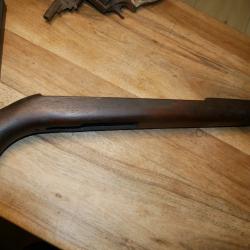 Crosse de carabine USM1 recoupée pour un port discret (maquisard, braconnier?)