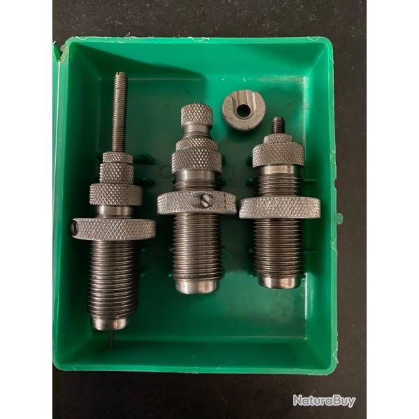 Jeu de dies RCBS 3 pices 9 mm Luger (9x19; 9para) rf. 20504)  occasion + shell-holder