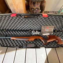 Carabine à air PCP Aselkon MX5 Régulateur Jet Black Cal. 5.5 19J