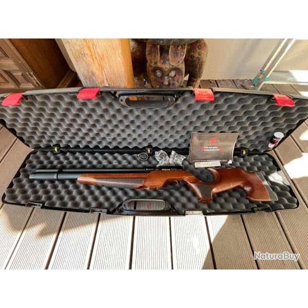 Carabine  air PCP Aselkon MX5 Rgulateur Jet Black Cal. 5.5 19J