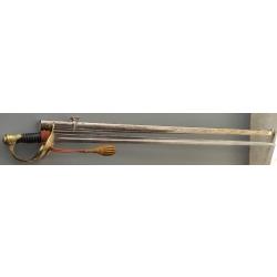 sabre d'officier de troupe à pied modèle 1923