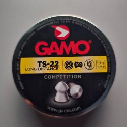 Plombs cal.5,5mm Gamo TS22 "Competition" (1.4gr) x200
