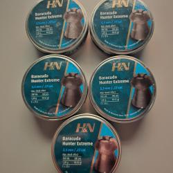 Plombs cal.5,5mm Baracuda Hunter Extreme HN (1.21 gr) /200