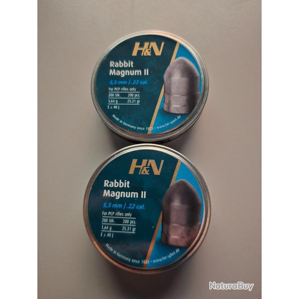 H&N CAL.5.5MM RABBIT MAGNUM II