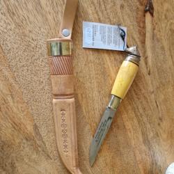 Couteau Iisakki Järvenpää tête de loup