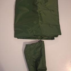 Bâche verte 4x3 mètres