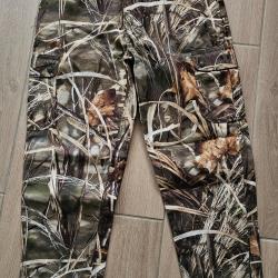 Vends pantalon chaud percussion camo roseaux T40 comme neuf