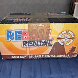 Munitions paintball entraînement réutilisable jaunes Pas utiliser