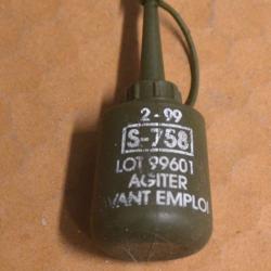 Burette huile armée française s-758 - 1999