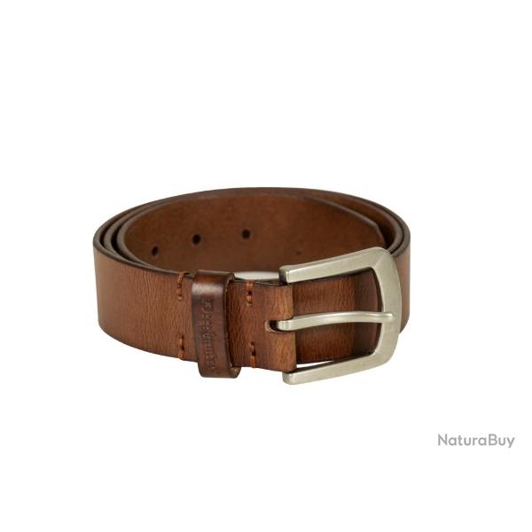 CEINTURE EN CUIR DEERHUNTER "Cognac"