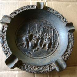 Ancien cendrier en fonte collector PAM - Pont à Mousson