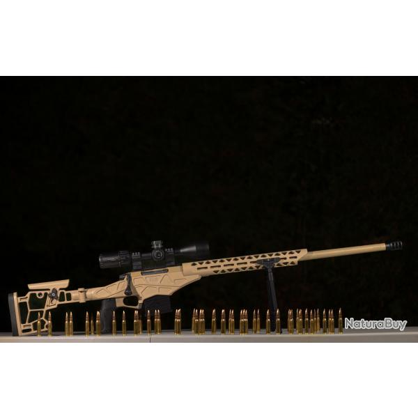 Sabatti ST-18 .308 Winchester  Trs bon tat, lunette Vector Optics 3-18x50 + bipied