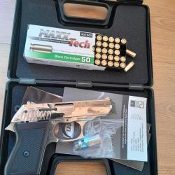 Pack Pistolet à blanc auto Lady Ekol Chromé.