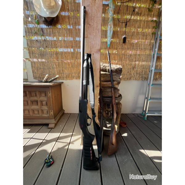1 x Fusil  pompe WINCHESTER SXP DEFENDER POLICE 12/76 catgorie C