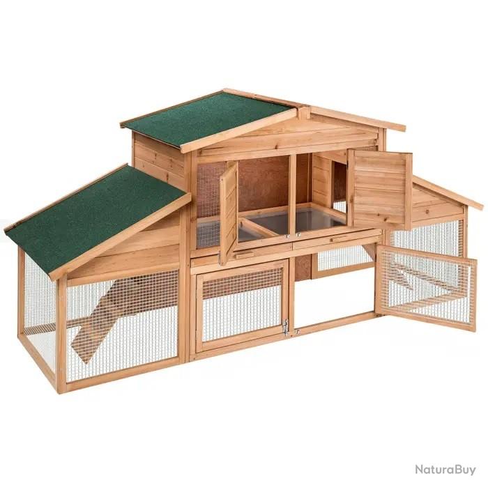 Poulailler Miniature En Bois Pour Crèche - Dimensions 6,5x4x10 Cm - Accessoire Santons 12 Cm, Décoration Noël