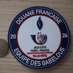 écusson collection douane Française Gabelous Jeux d'été Paris 2024