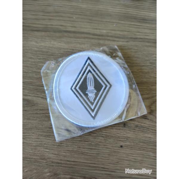 cusson flamme CRS blanc