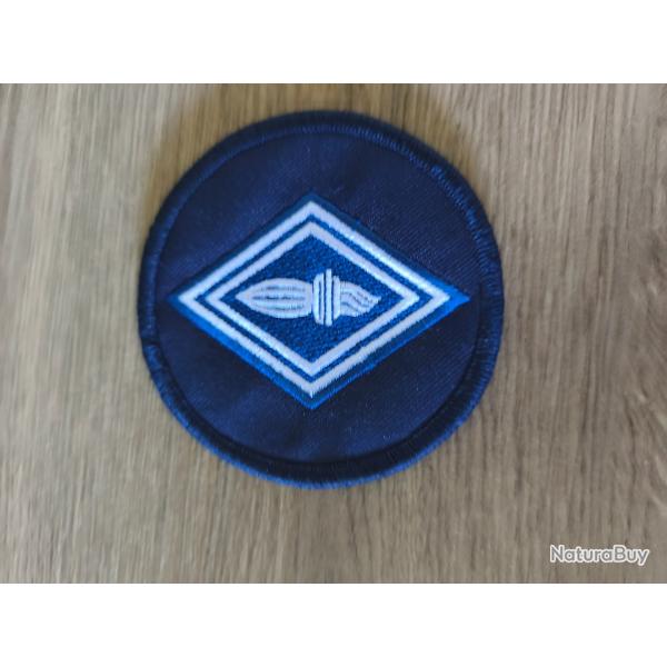 cusson flamme CRS bleu