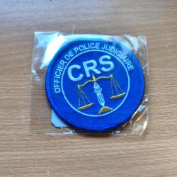 Écusson Officier de Police Judiciaire CRS