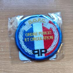 Écusson Ordre Public et Circulation Police DOPC