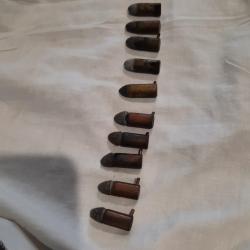 Munitions 7mm a broches
