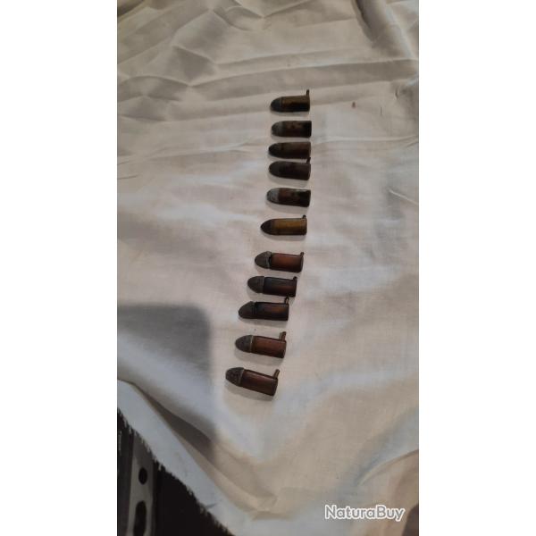 Munitions 7mm a broches