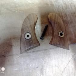 plaquettes remington 1863 pocket ASM (Armi San Marco) en noyer