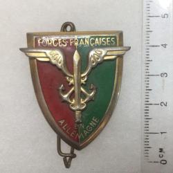 FRANCE INFANTERIE-Insigne  FORCES FRAN&Ccedil;AISES EN ALLEMAGNE (2)