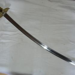 SABRE DE CAVALERIE NON IDENTIFIE-EPOQUE FIN XVIII° DEBUT XIX° SIECLE-REVOLUTION 1° EMPIRE.