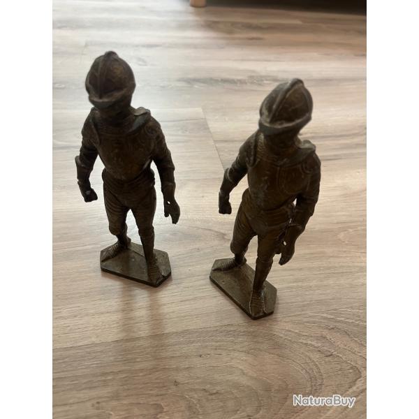 Deux soldats en mtal/plomb