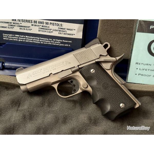 COLT DEFENDER Lightweight .45ACP TBE dans sa boite