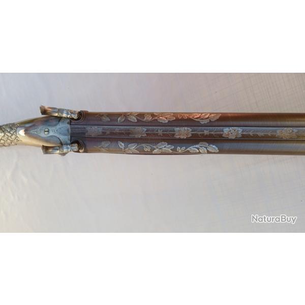 Fusil  canardire  percussion