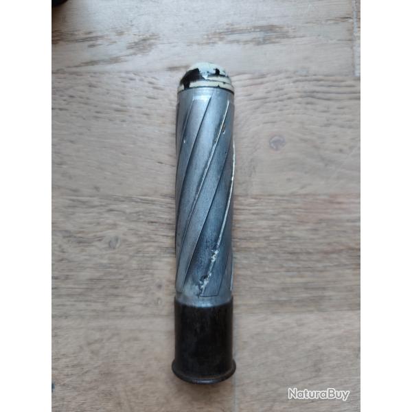 Cartouche leuchtpatrone allemande pour lance fuse LP34 - blanche (vide) ww2
