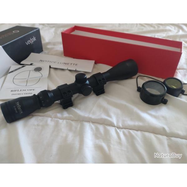 VEOPTIK - Lunette 3-9x40 avec Montage picatinny
