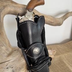 Holster en cuir pour revolvers de type Colt SAA 1873, Remington 1858. Gaucher N°04