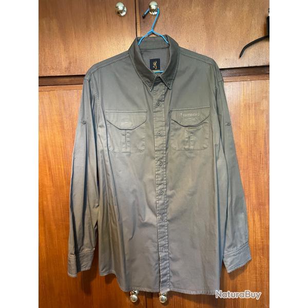 Chemise chasse Browning